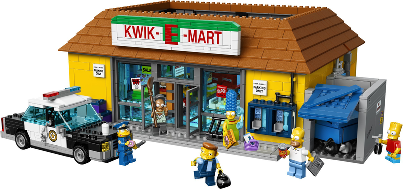 Illustration for article titled Lego unveils new Simpsons figures and Kwik-E-Mart set